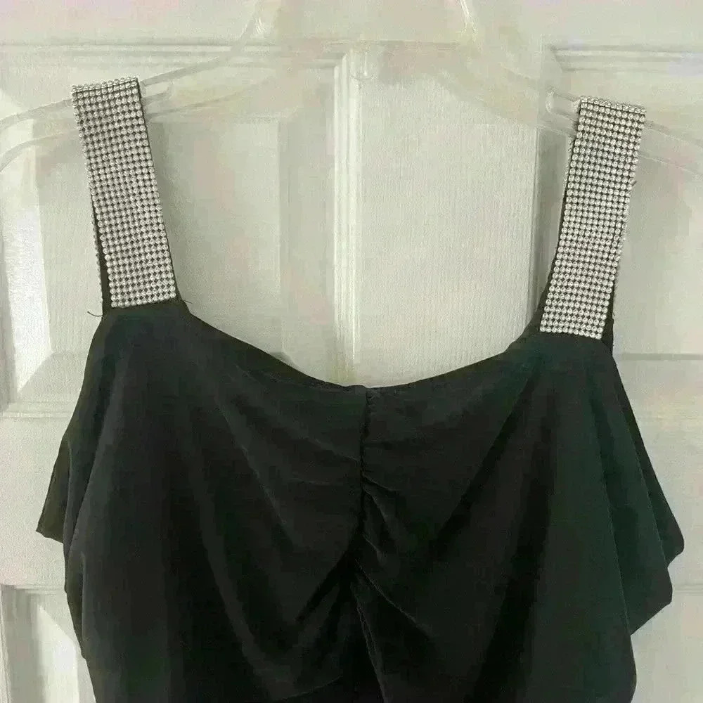 Marina black cocktail dress. - Picture 4 of 7